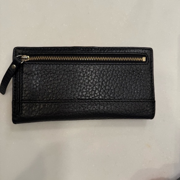 Kate Spade Women’s Bi-fold Long Wallet Black Pebble Leather Excellent! - Picture 15 of 15
